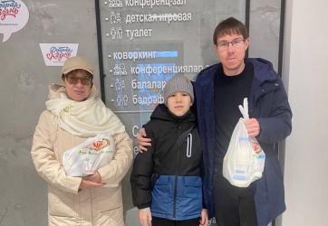 Ко Дню доброты ЗМК поддержал семьи, где воспитываются дети с ОВЗ